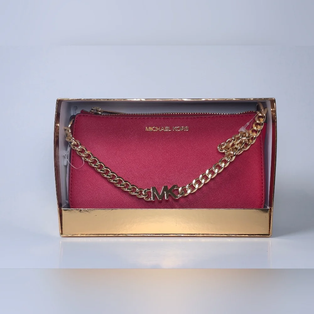 MICHAEL‎ KORS JST Md Saffiano Leather Crossbody XBody